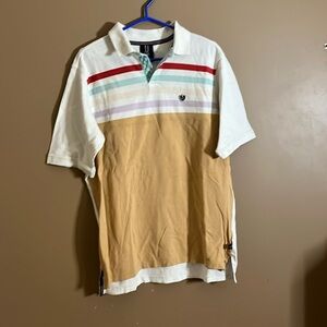 😄90’s Phat Farm collared golf polo   B6